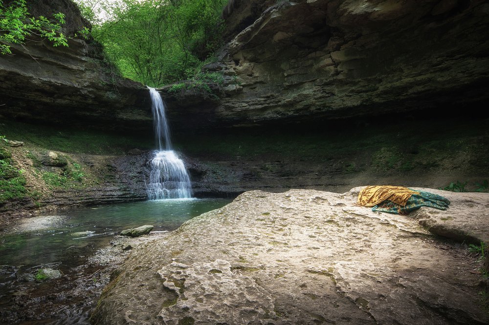 The Saharna's waterfall