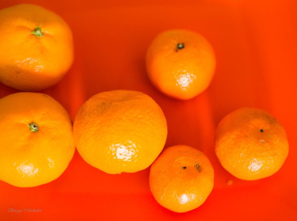 Оранжевое блюдо