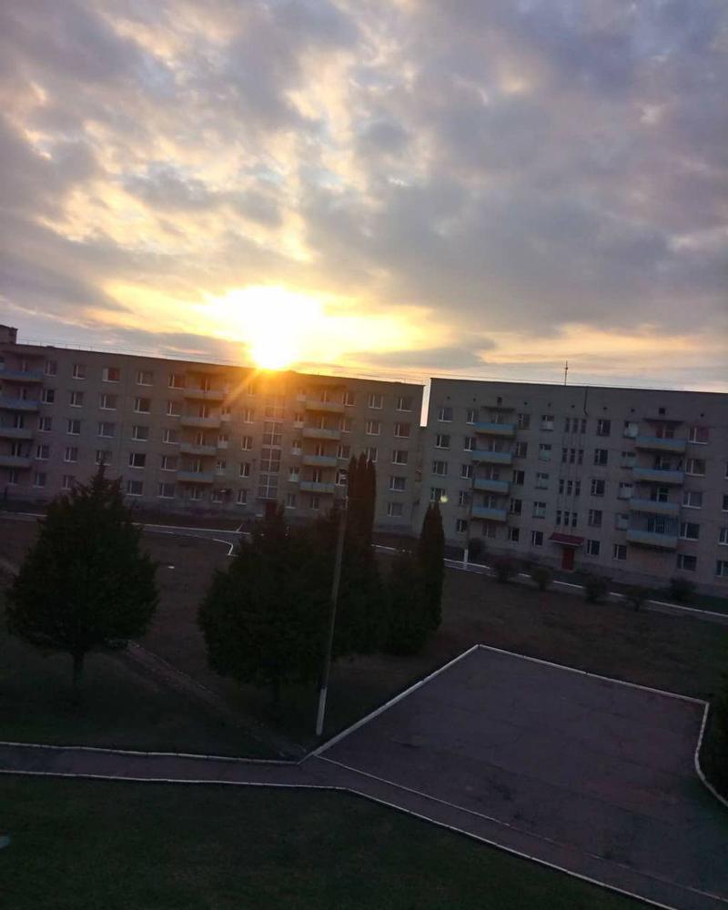 Золотой закат