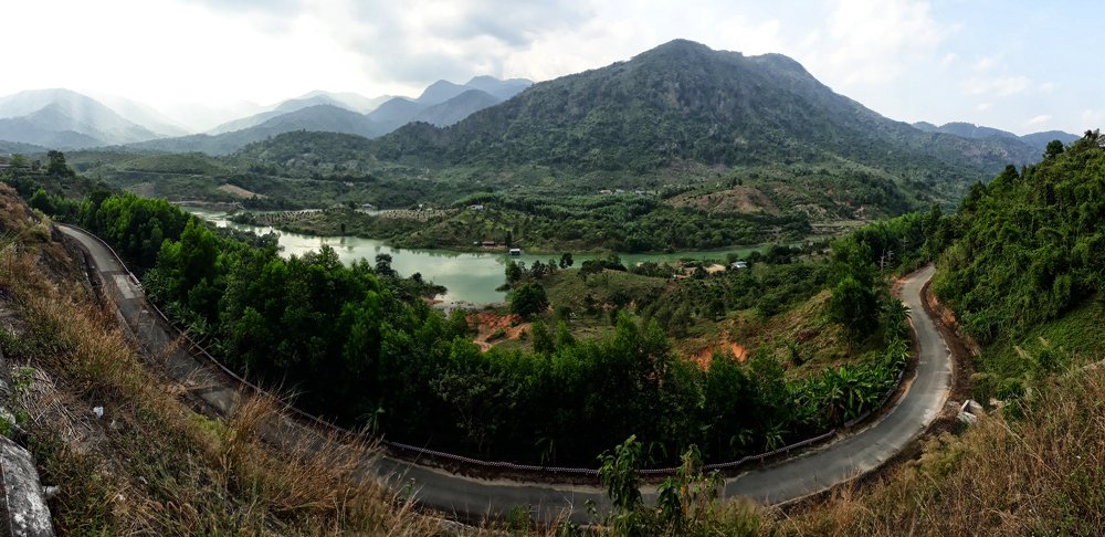 Đường cong thiên nhiên hùng vĩ