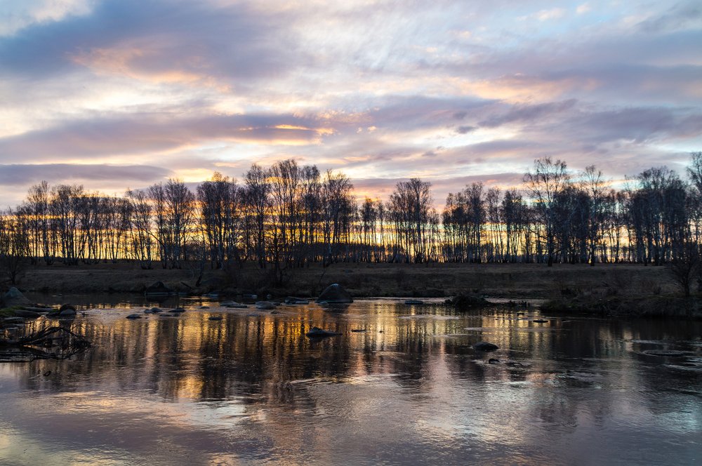 Закат в Каштаке