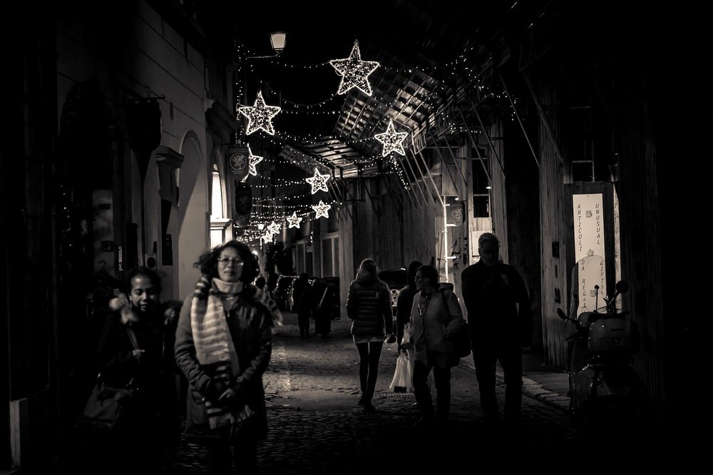 Notturno di città in festa