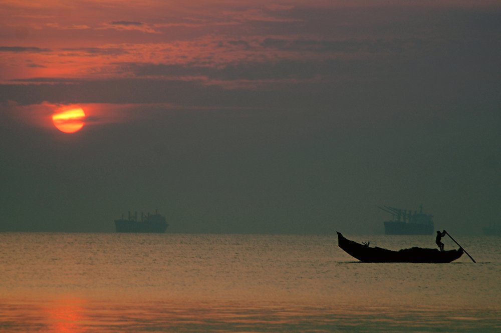 steely light showed that morning