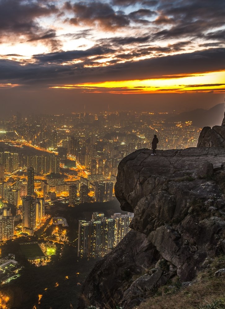 Beautiful top at night