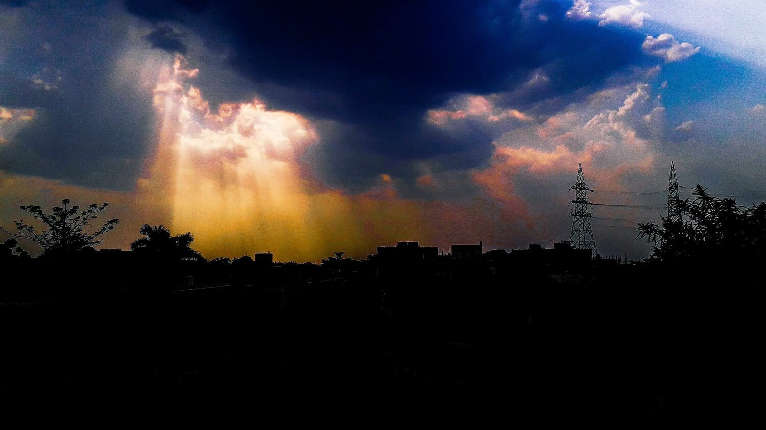 Sunset .. weather #nature
