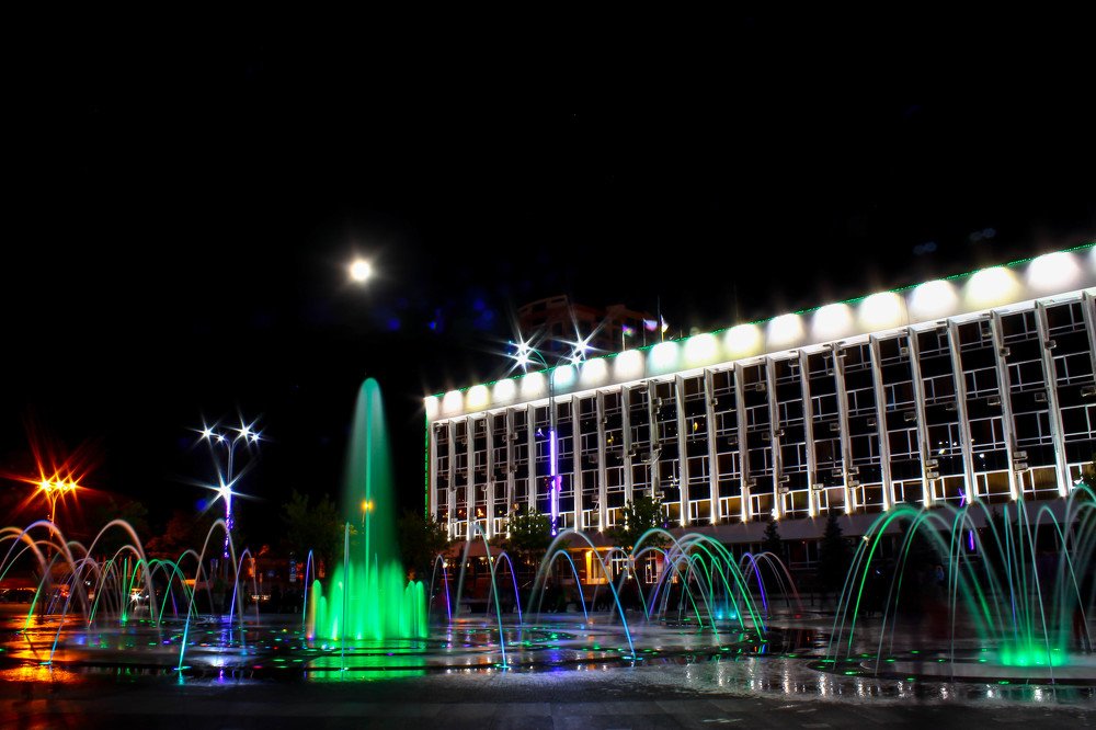 Ночной Краснодар