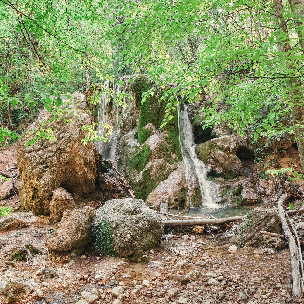 Водопад "Серебряные струи"