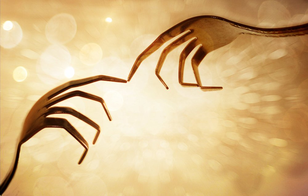 The creation of Adam....