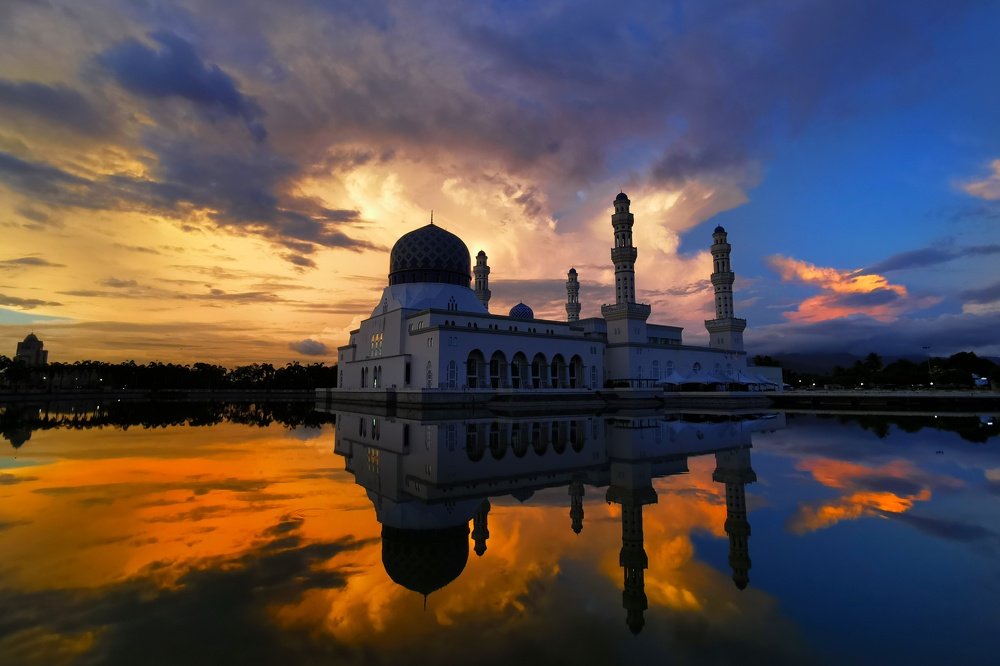 Masjib bandaraya kota Kinabalu sabah Malaysia