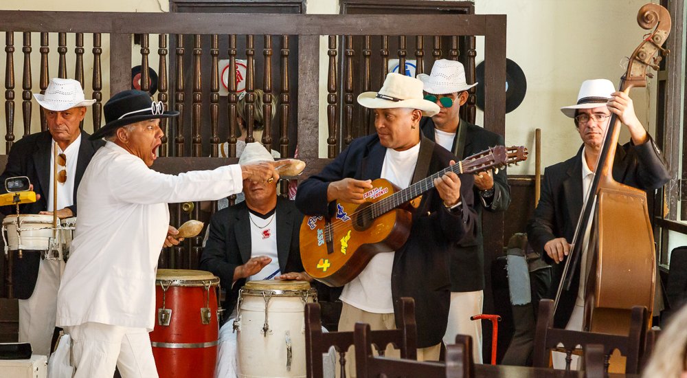 Making music in Havanna