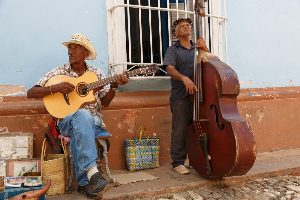 Playing in Trinidad