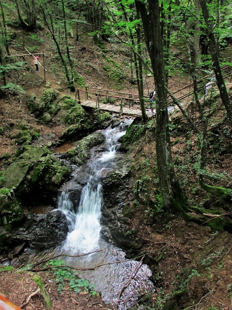 Waterfall "Raiski kat", Varshets, Bulgaria