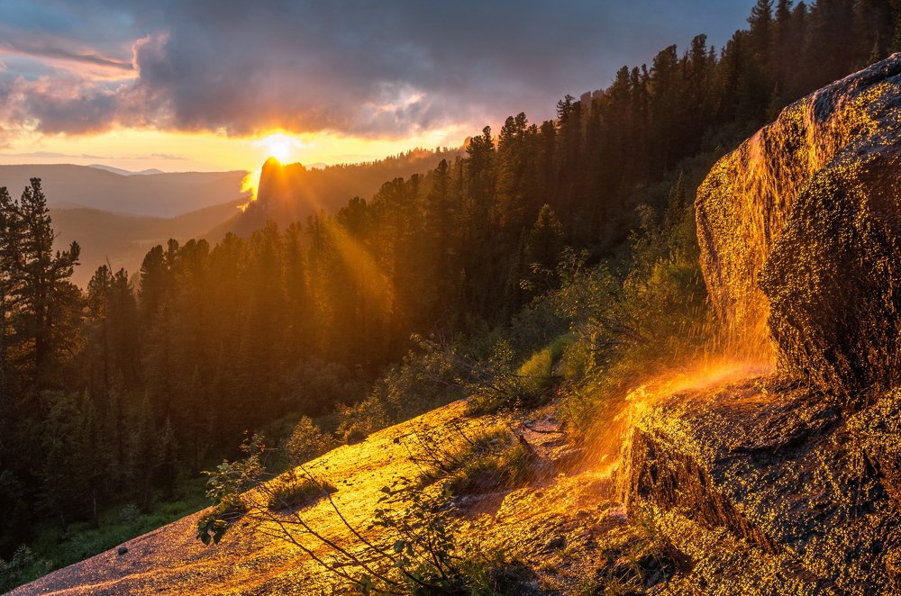 Золотая лестница.
