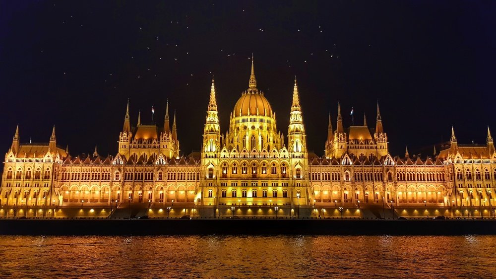 Budapest by night