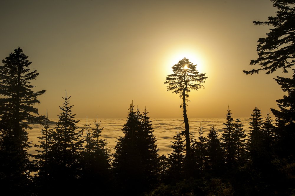 Sunset From Gomi Mountain