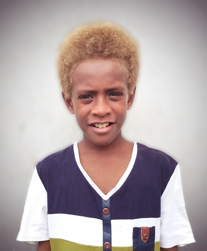 Blonde Solomon Islander