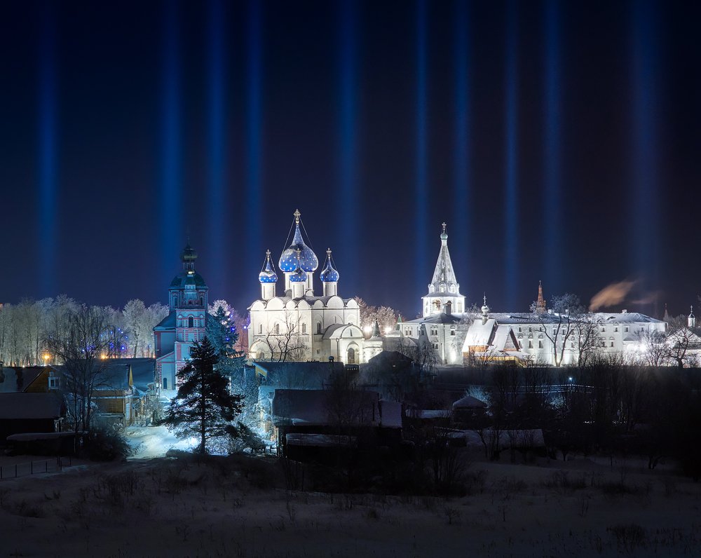 Мороз в Суздале