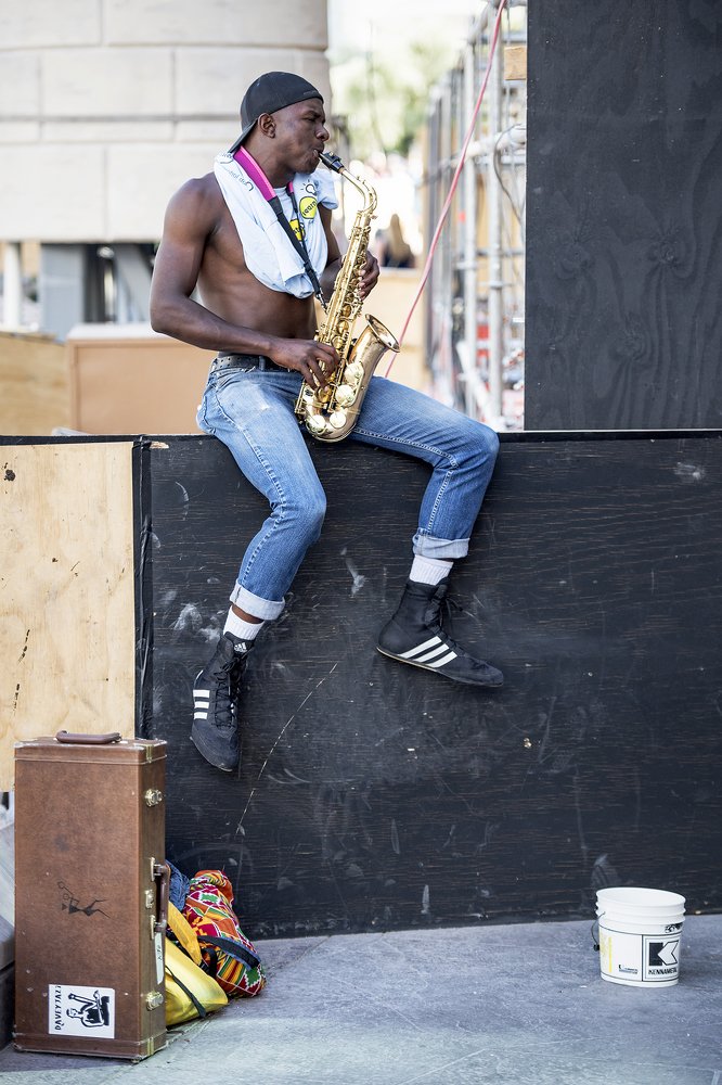 Singing in Las Vegas