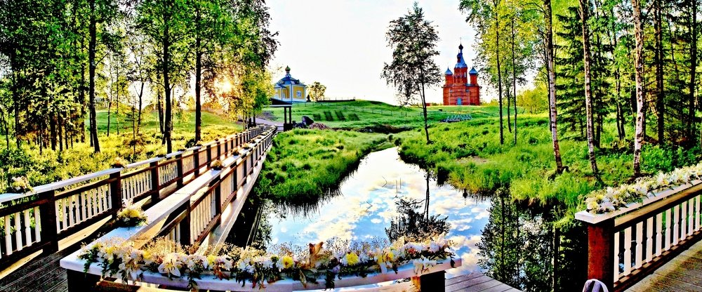 Начало Великой Волги.