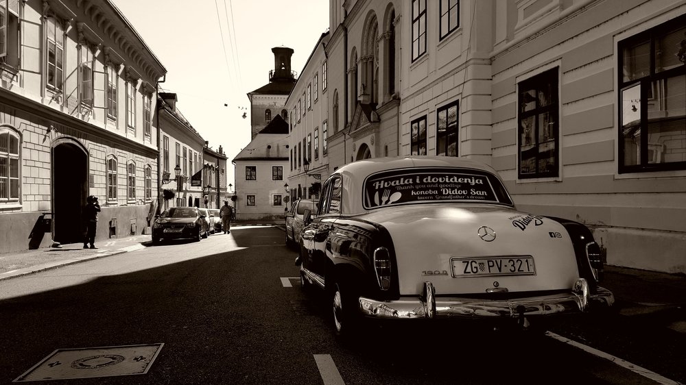 Street of Zagreb