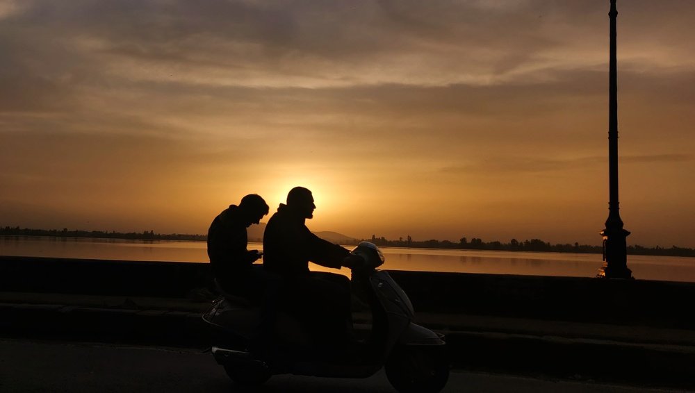Dal Lake Sunset