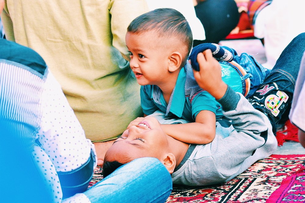 Joking After Eid Prayer