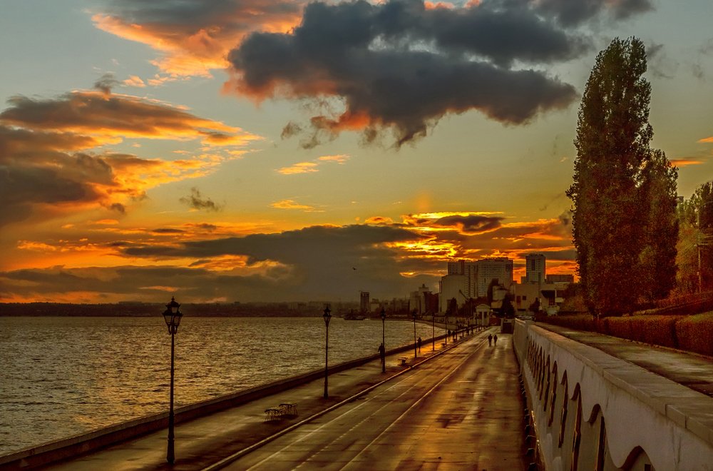 После дождя.