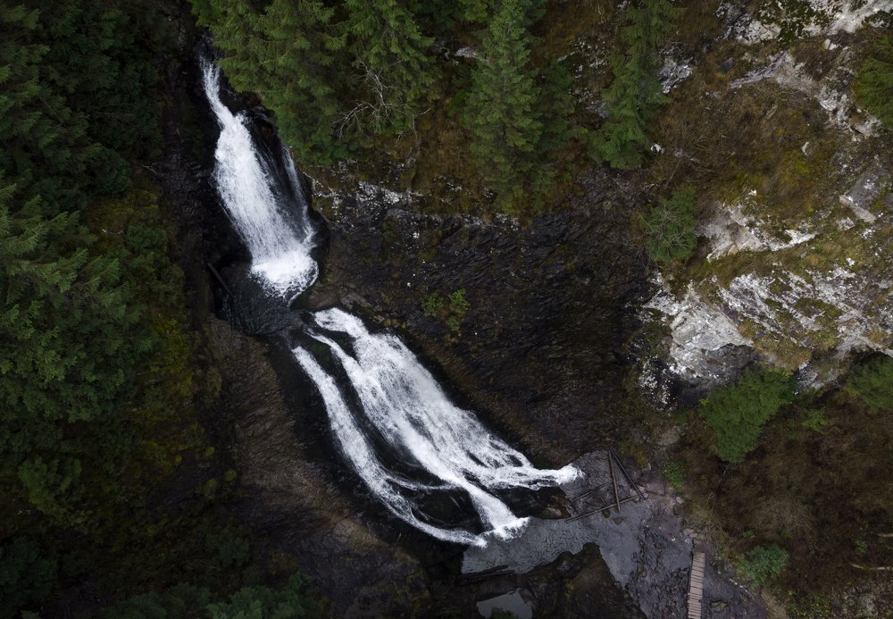 Waterfall Valul Miresei - Romania