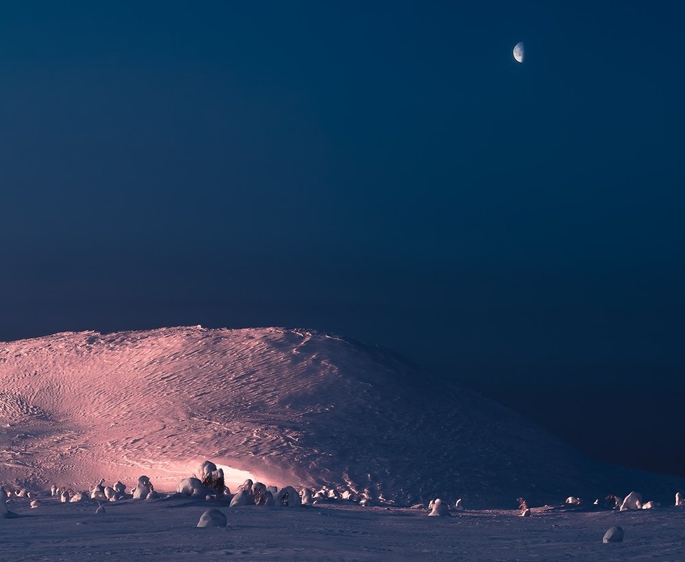На грани дня и ночи.