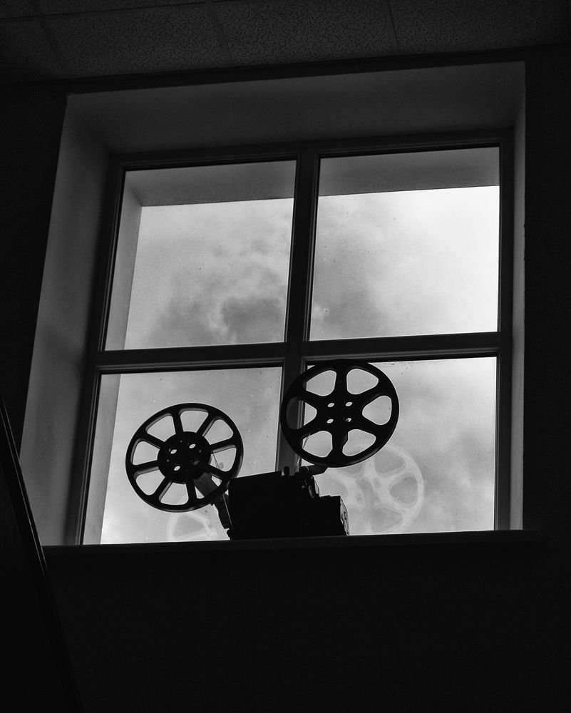 Черно-белое кино....