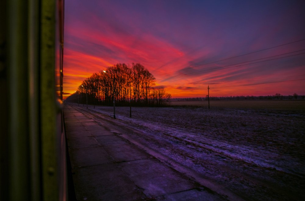 Мартовский рассвет.