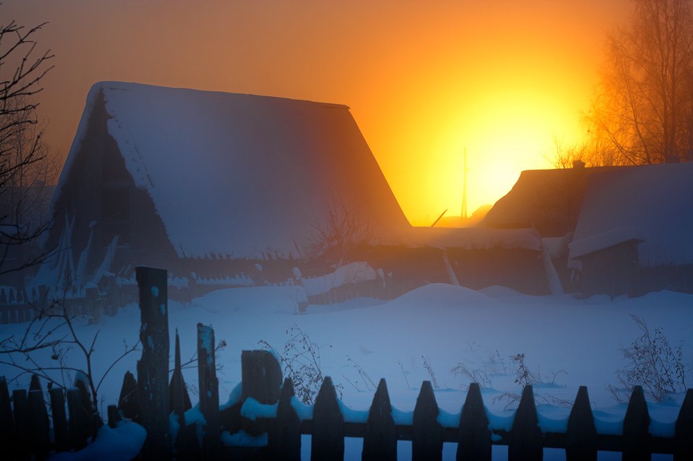 Морозное утро