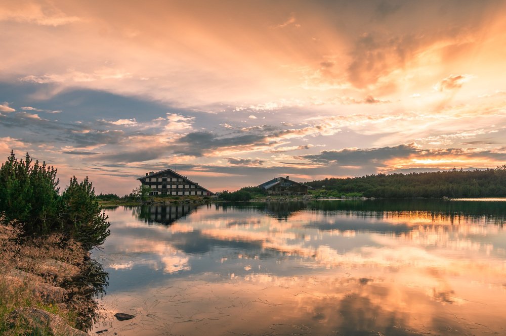 Sunrise in Pirin mountain, Bulgaria