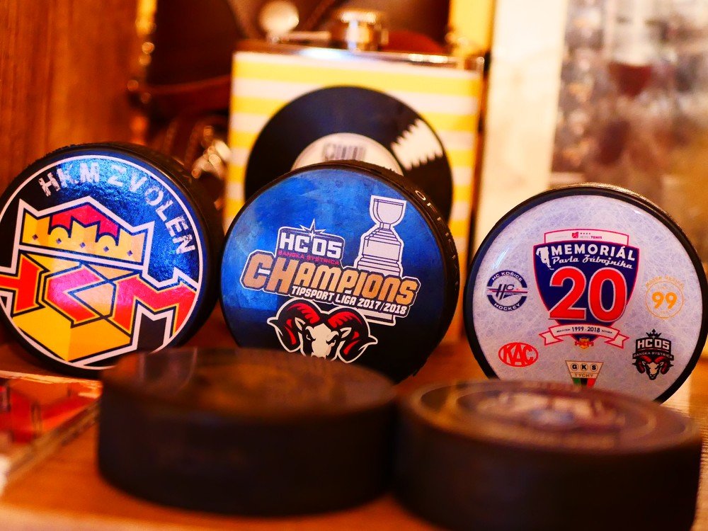 Hockey pucks