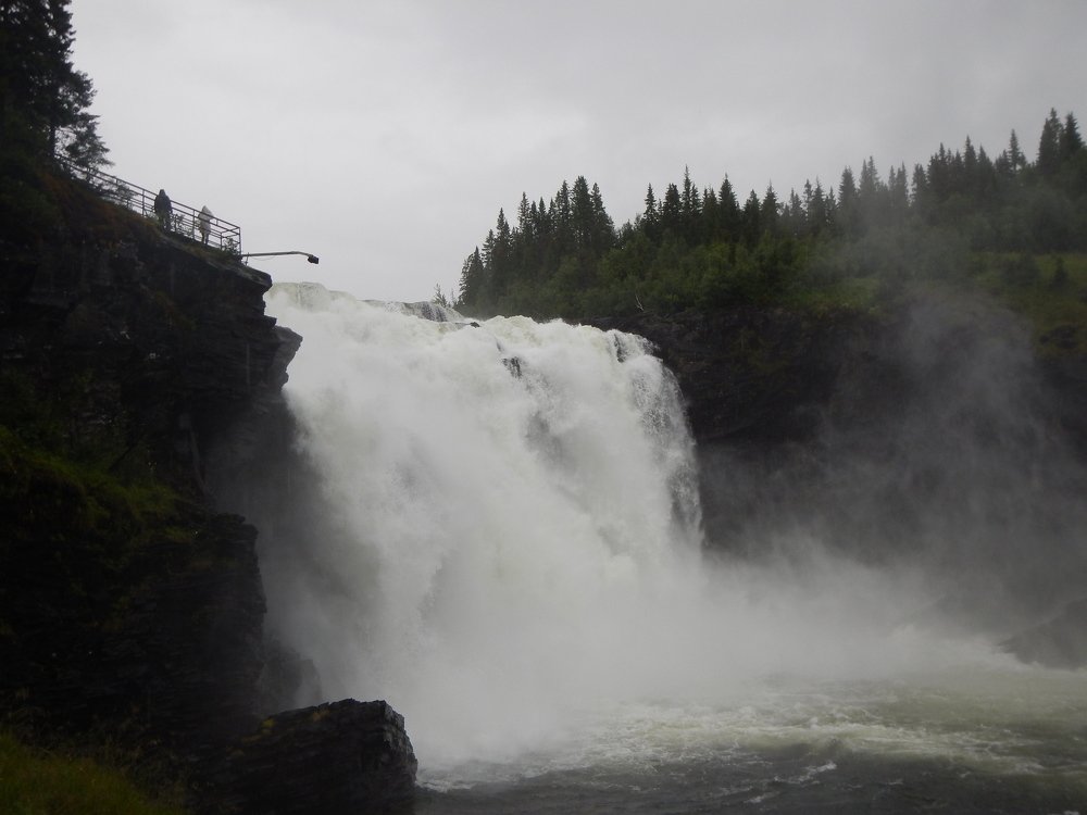 Tännforsen Waterfall (Sweden)