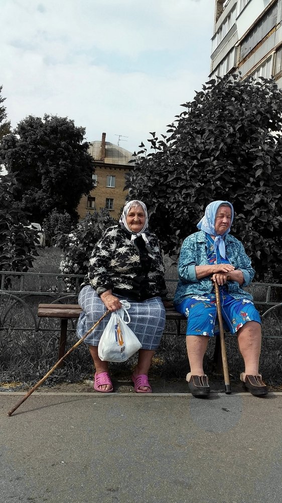 Ukrainian grandmothers