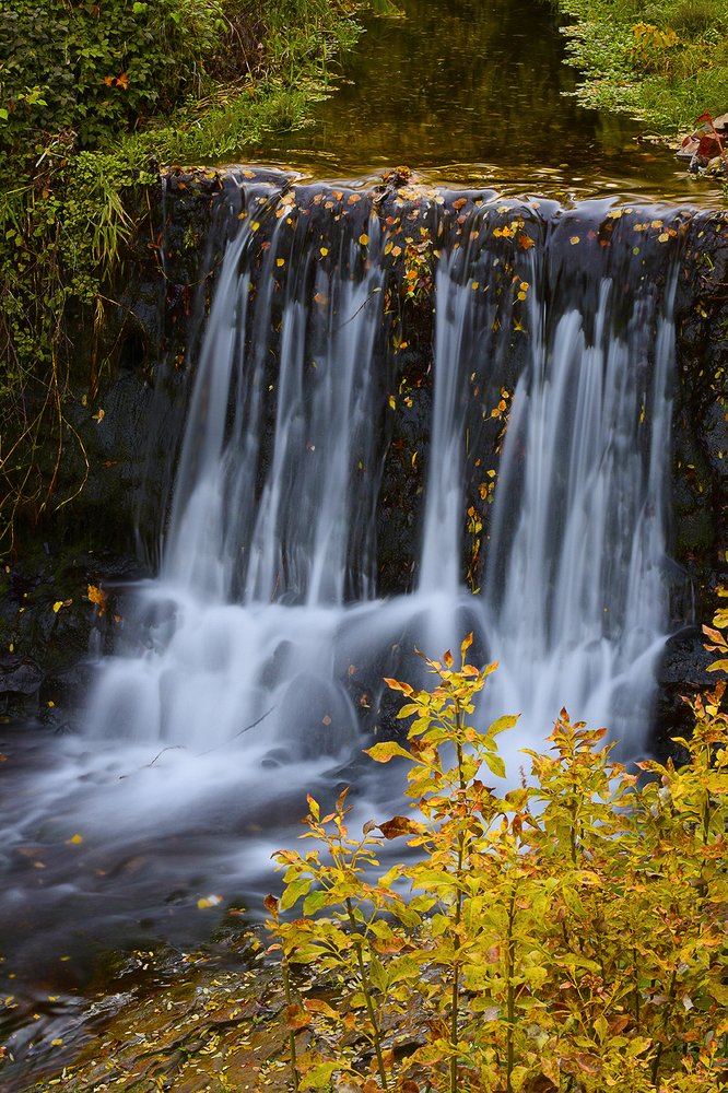 Водопад в октябре