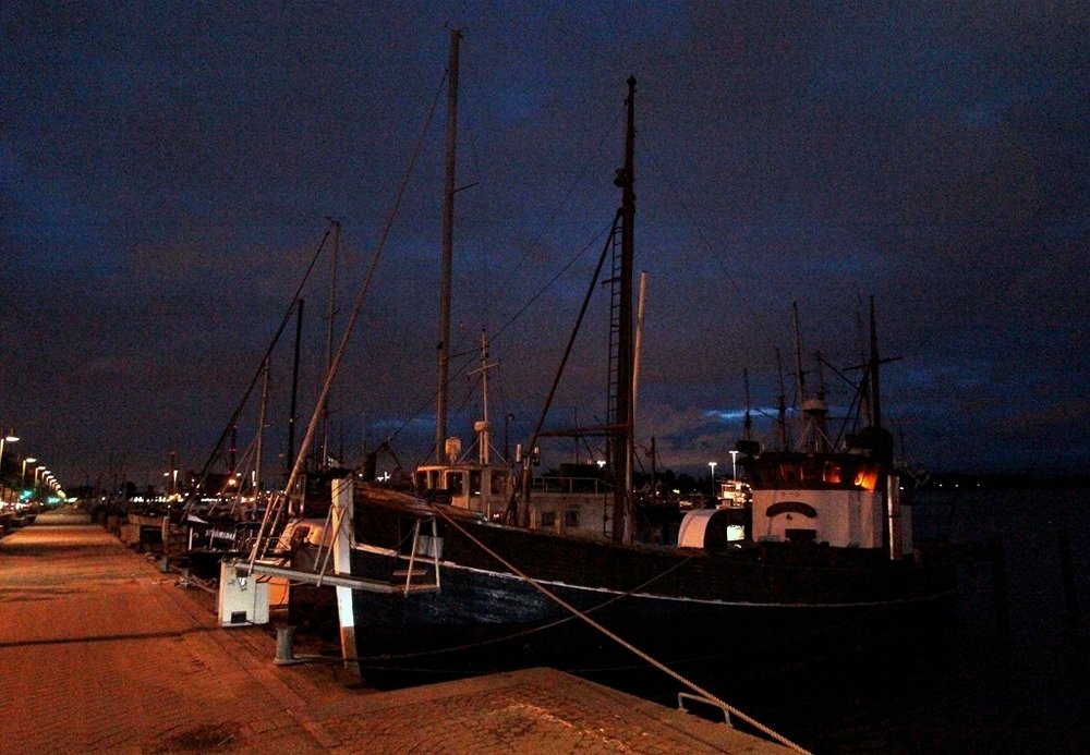 Ночная пристань