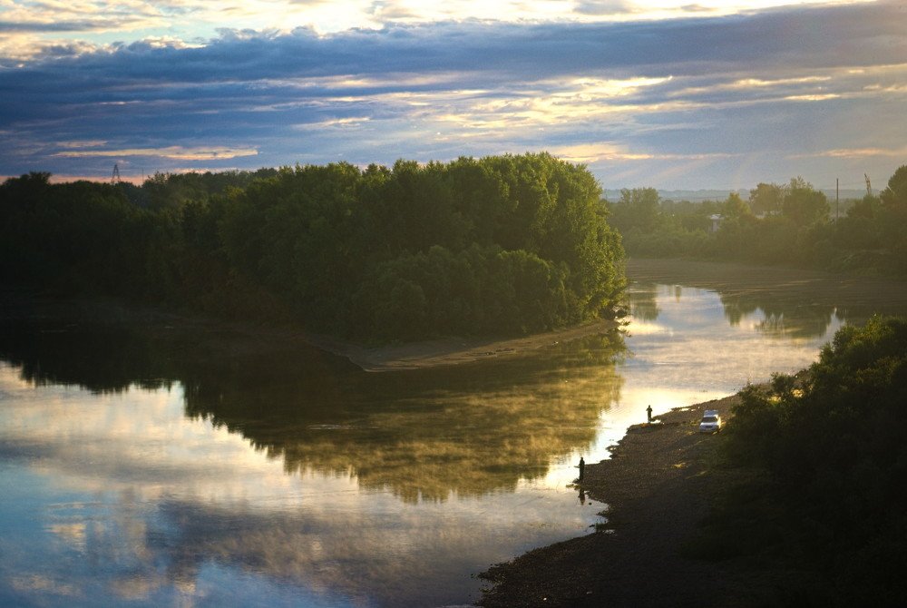 Рыбалка на рассвете