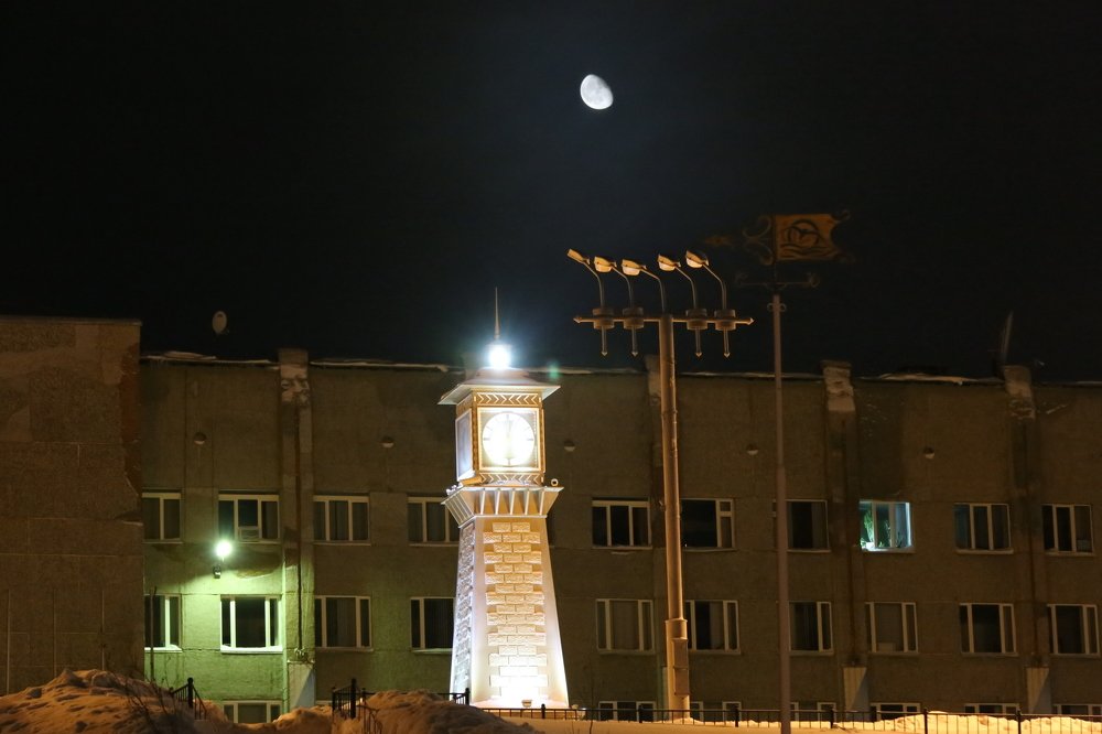 Дудинка. Городской маяк.