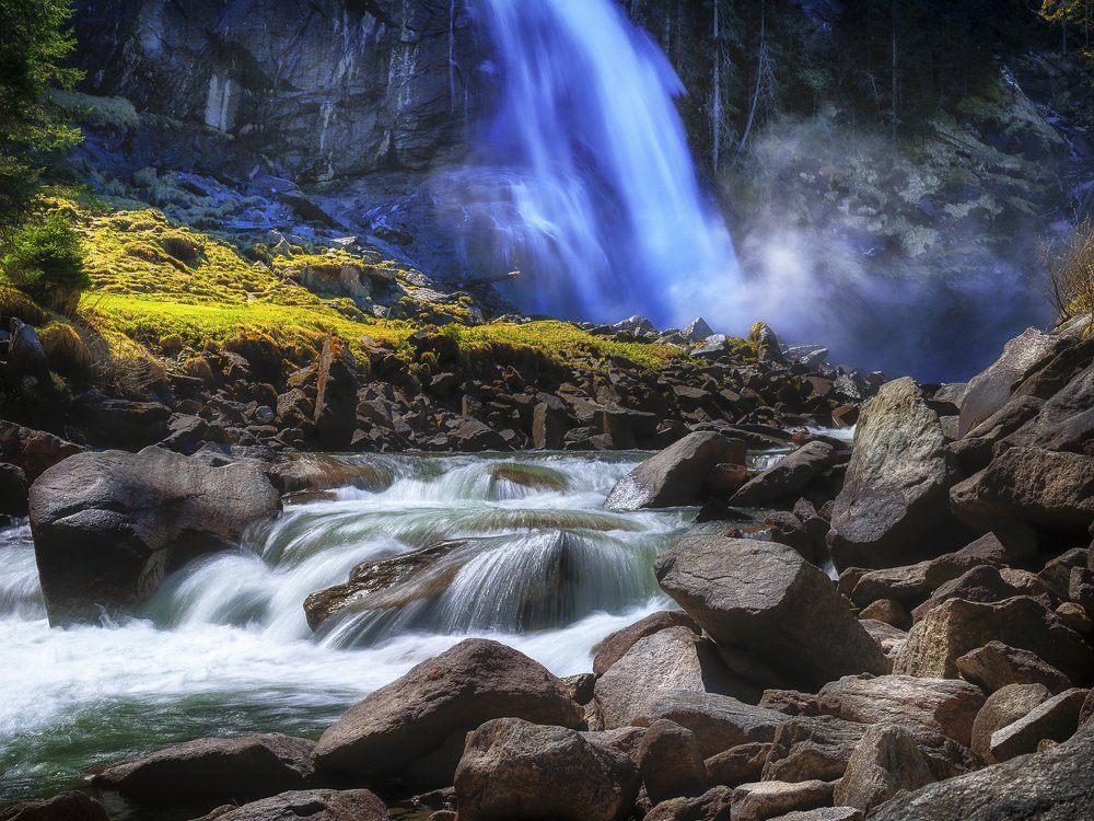 Krimml waterfall