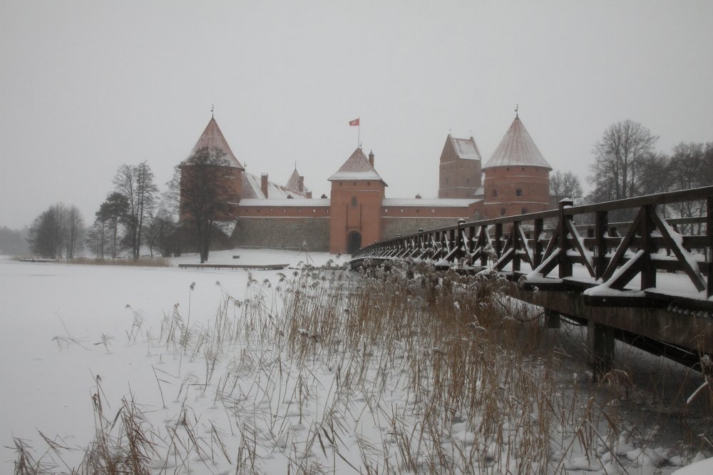 Тракай.Замок Гядэминаса.