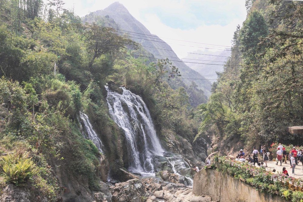 Серебрянный водопад