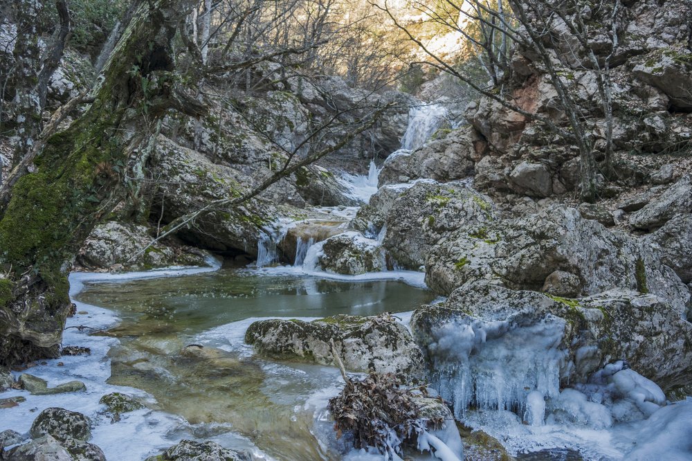 Водопад на речке Боса