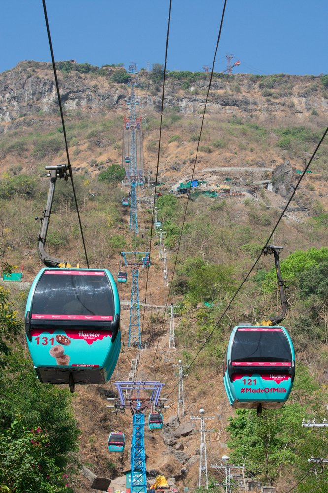 Ropeway at Pavagadh