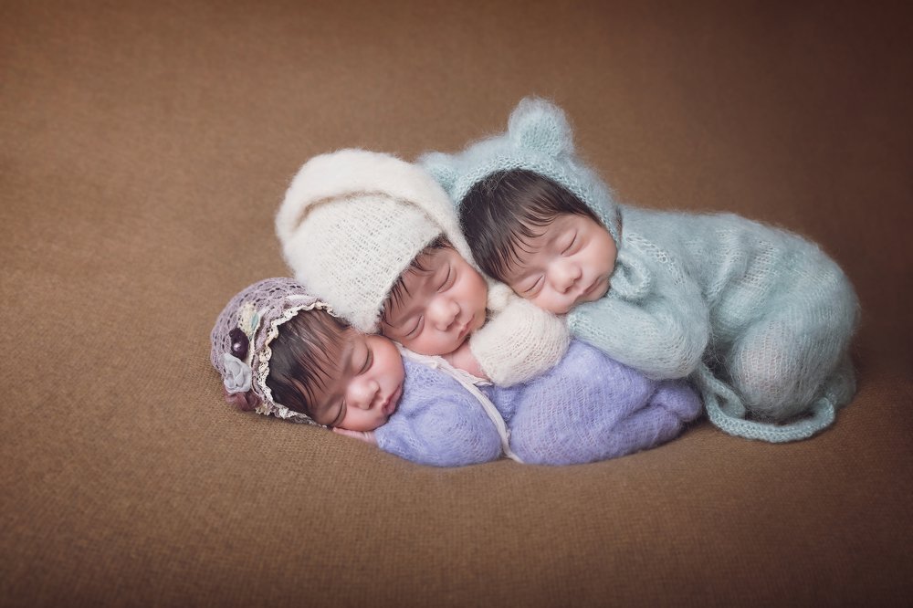 Newborn triplets