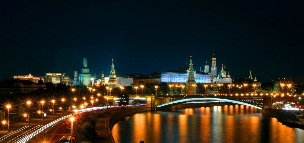Ночная Москва