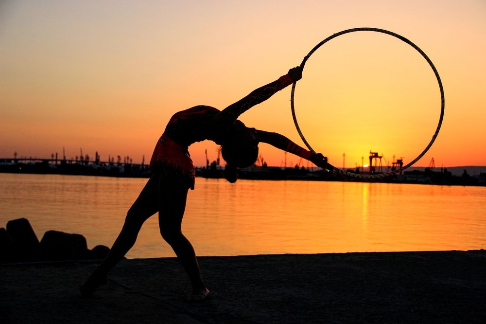 Dance with the sunset