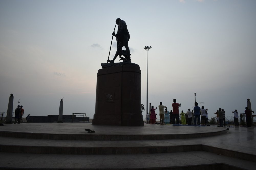 Gandhi Statue