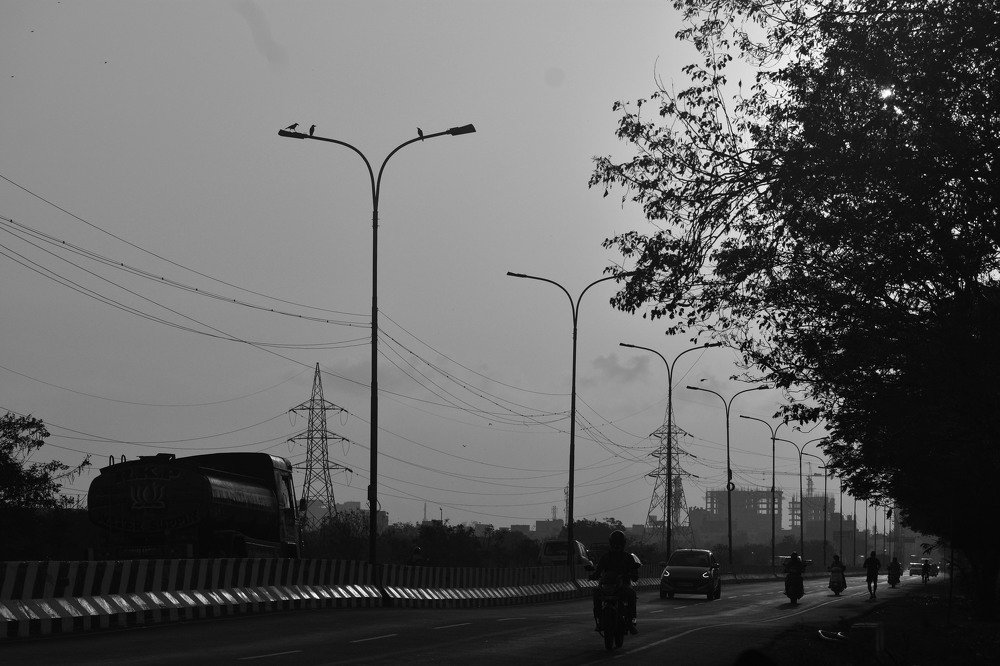 Minimalism view of road